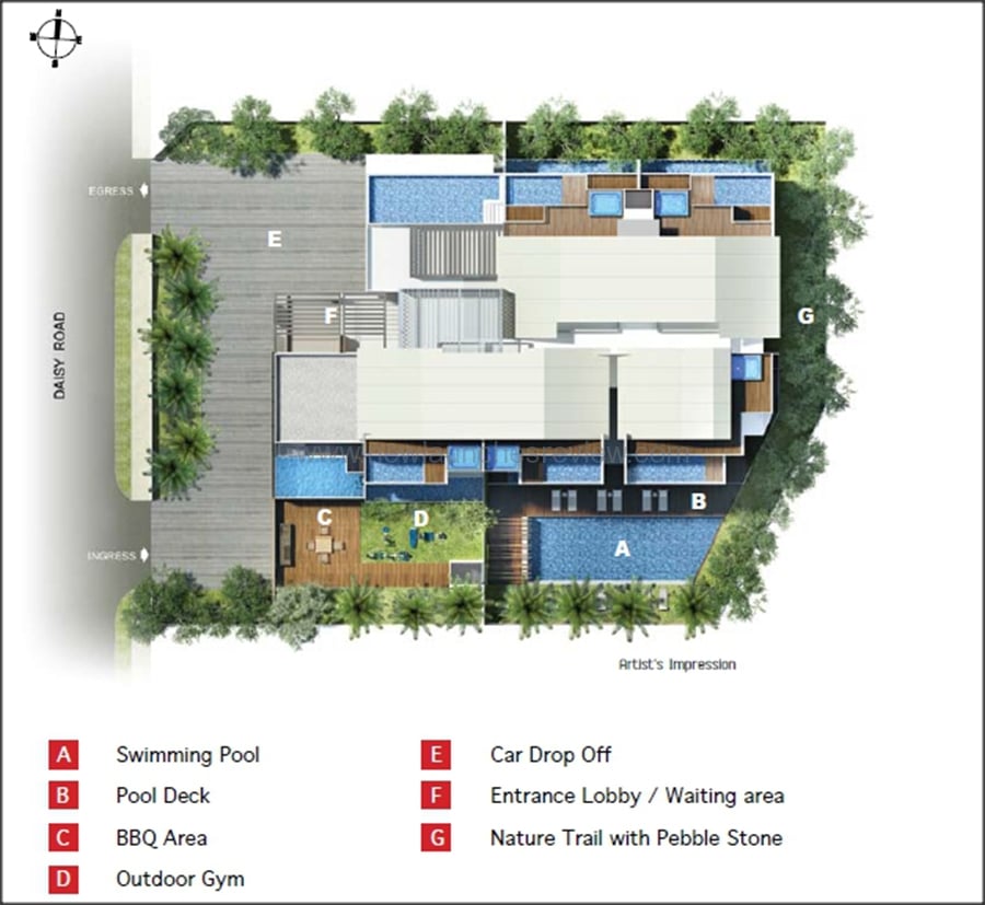 Daisy Suites Site Plan