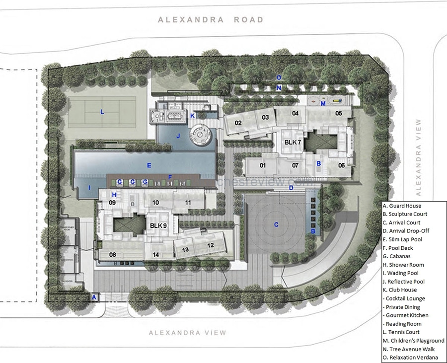 Echelon Site Plan