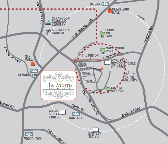 the-morris-residences-location