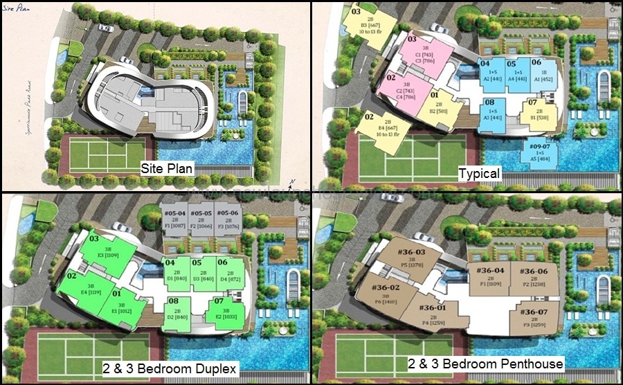 Spottiswoode Suites Site Plan