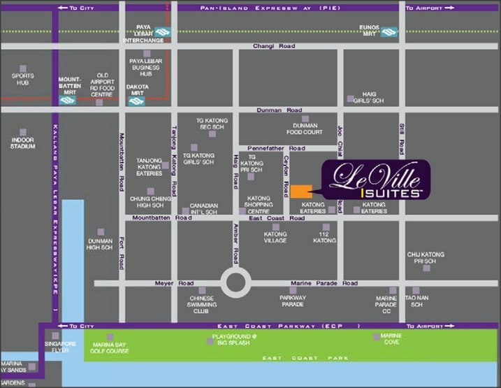 Leville iSuites Nearby