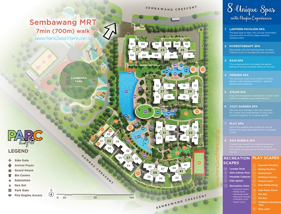 Parc Life EC Site Plan