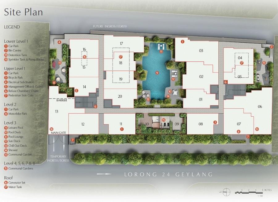 Rezi 24 Site Plan