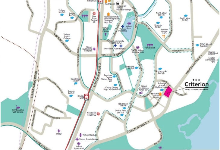 The Criterion EC Map