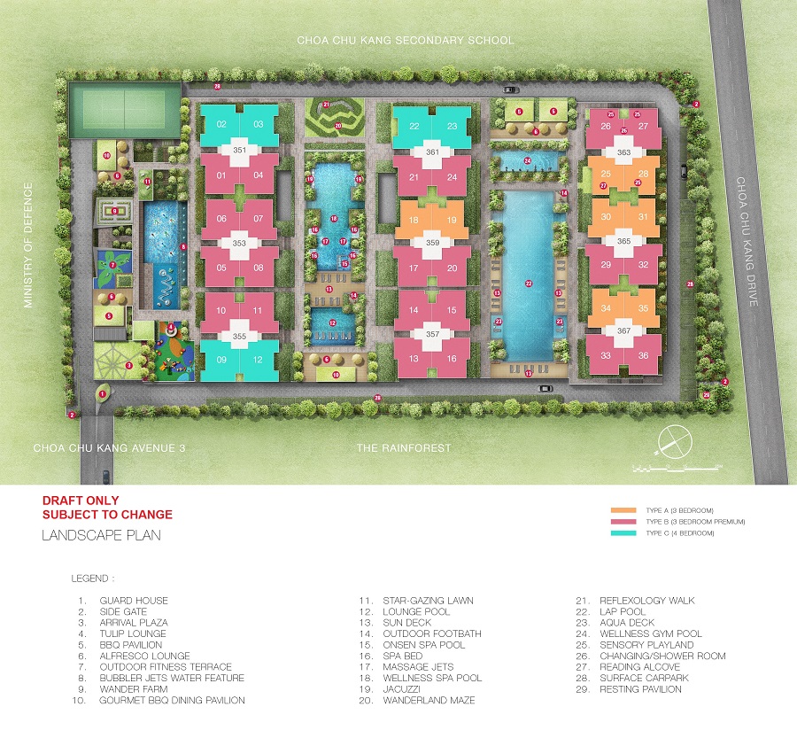 Wandervale EC Siteplan