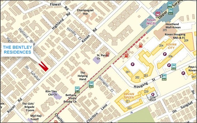 Bentley Residences Location