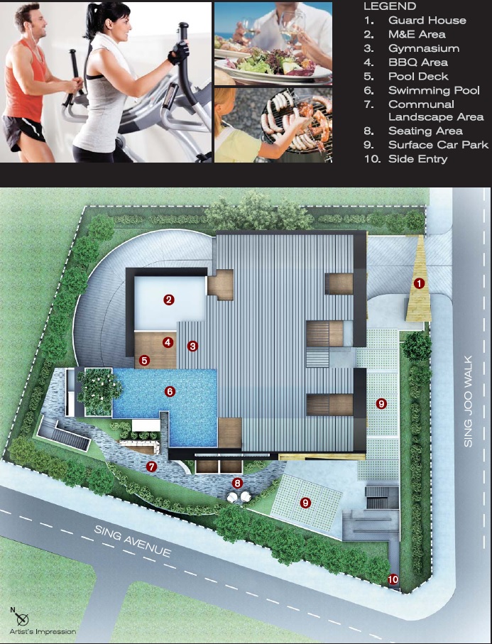 8 Farrer Suites Site Plan