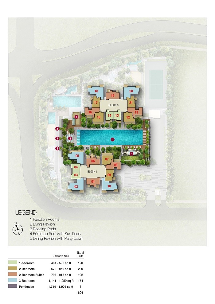 7th flr Site Plan