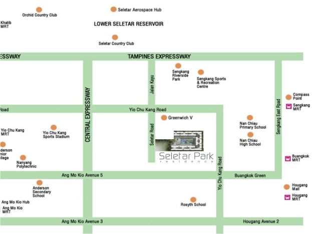 Seletar Park Residence Map