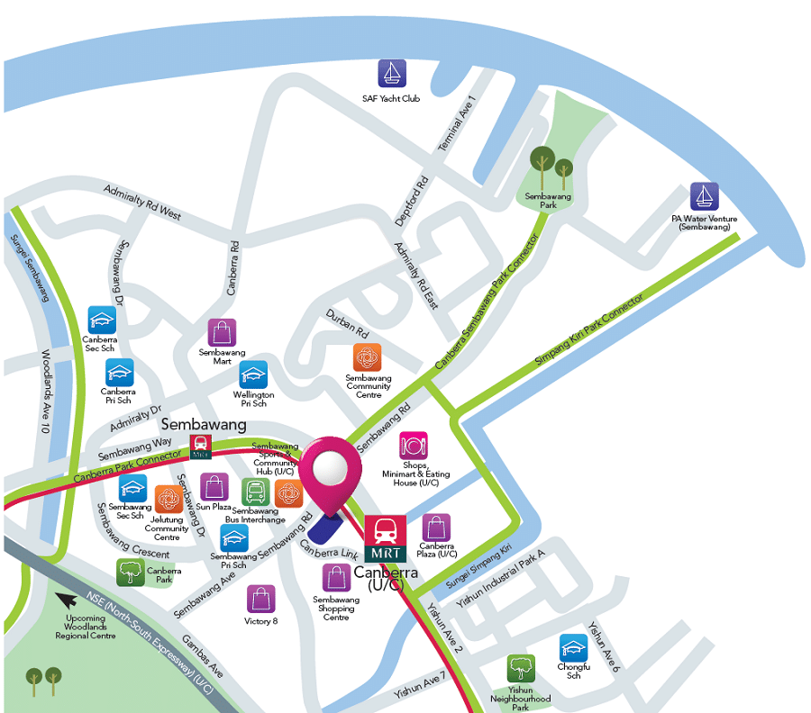 The Visionaire EC location map 2