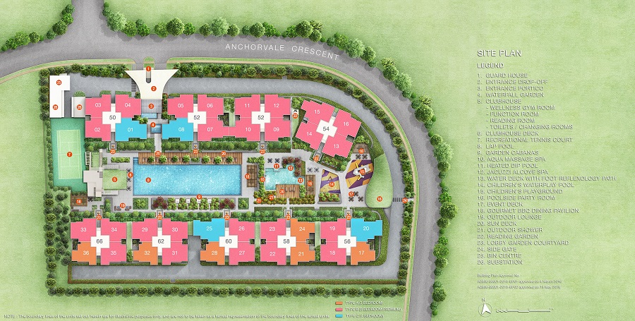 Treasure Crest EC Site Plan