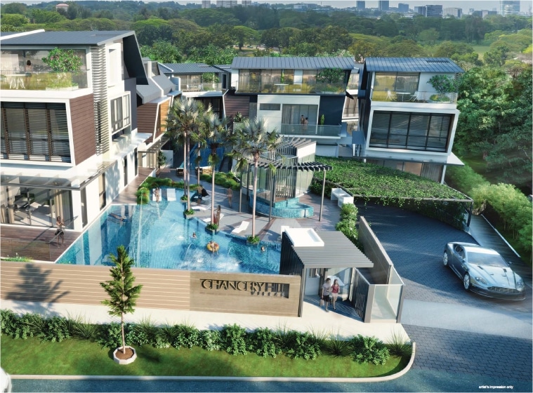 Chancery Hill Villas facade