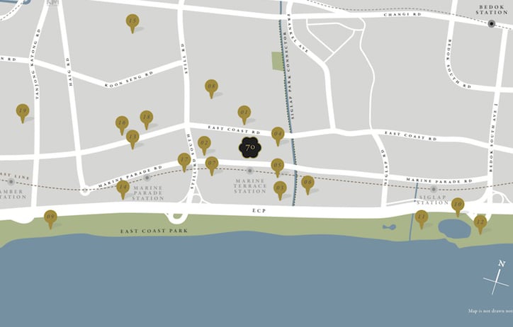 Seventy St Patricks Location Map 1