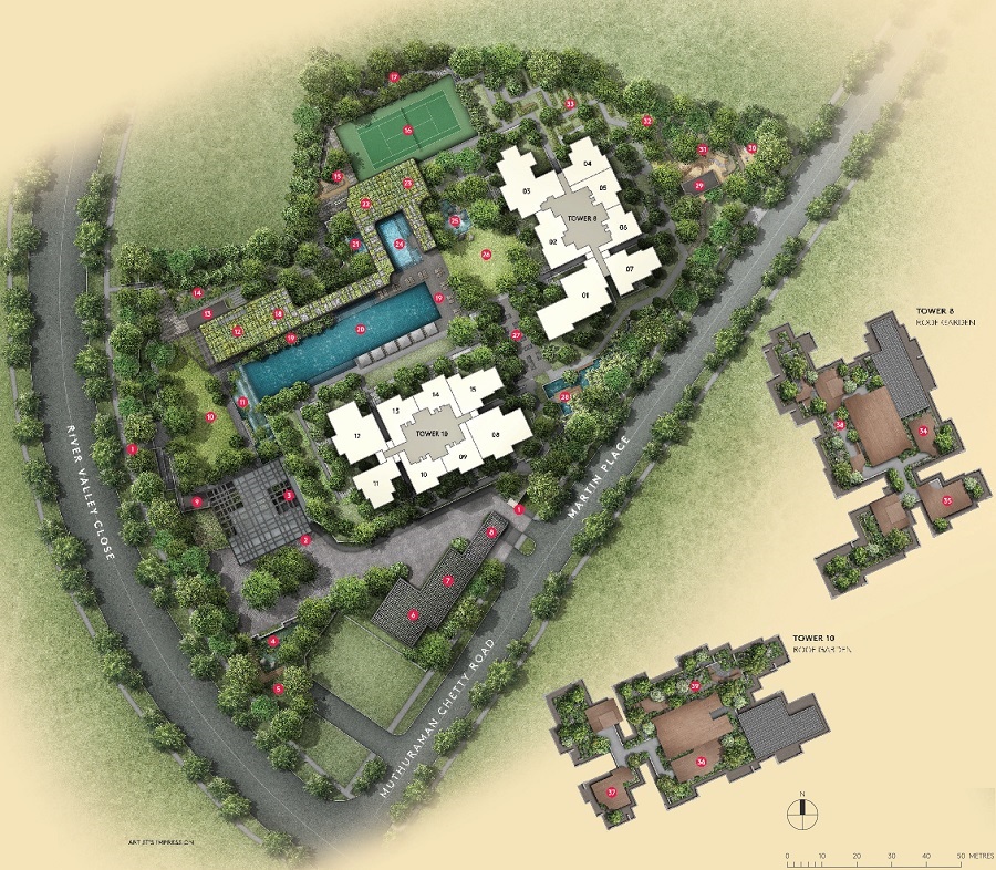 Martin Modern Siteplan