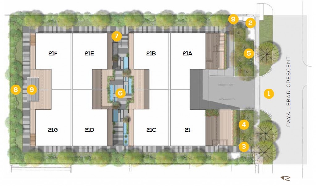 Place-8 Site plan