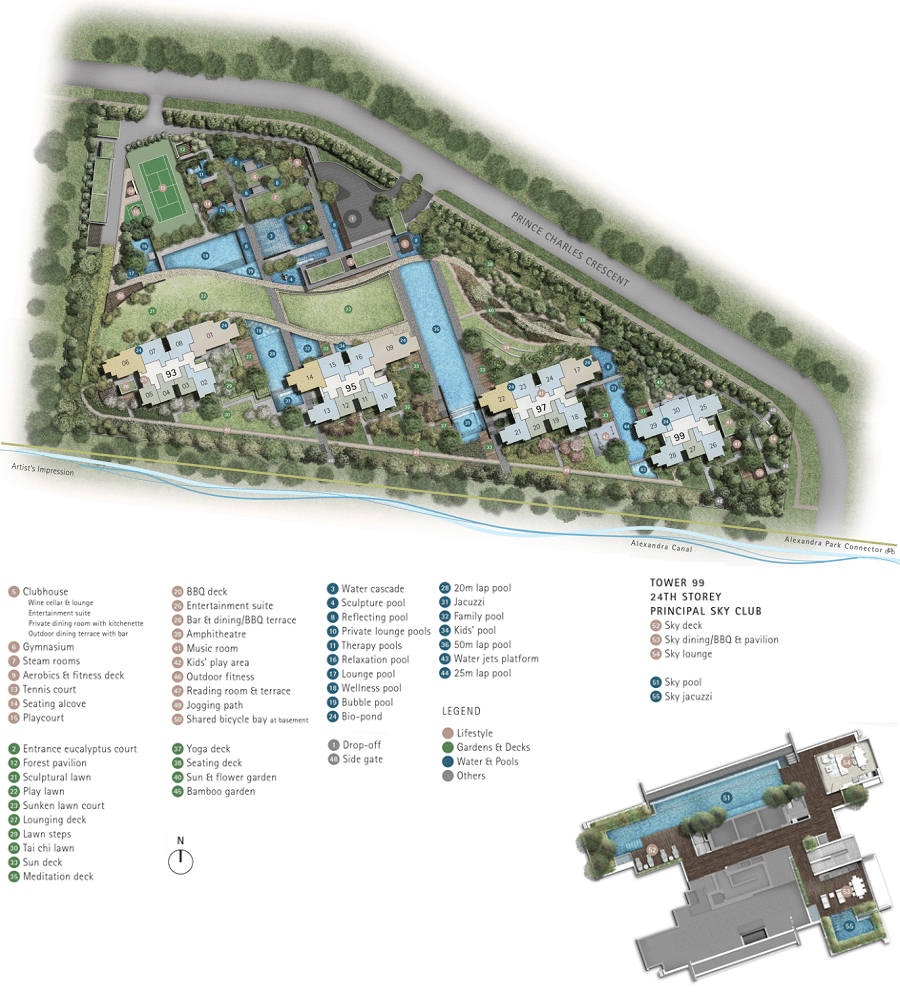 Principal Garden Site Plan