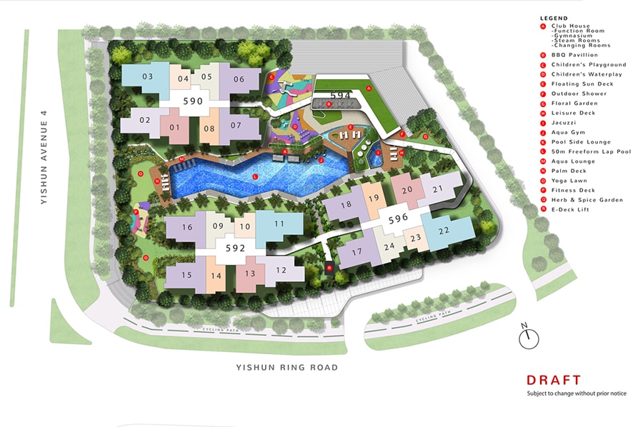 The Wisteria Site Plan