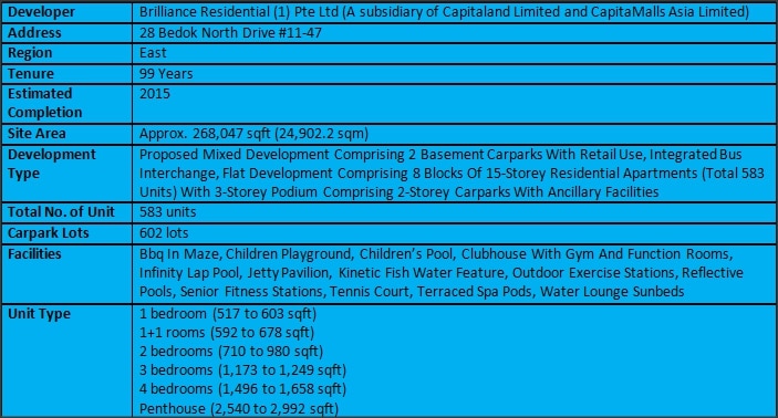 Bedok Residences Summary