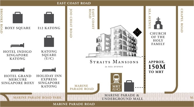 Straits Mansions Map