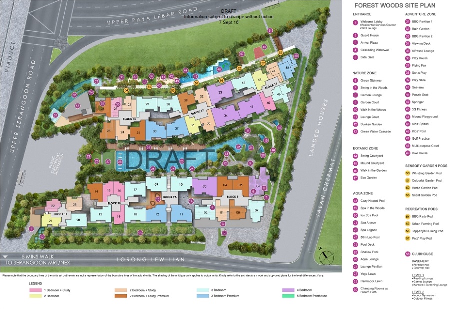 Forest Woods Site Plan