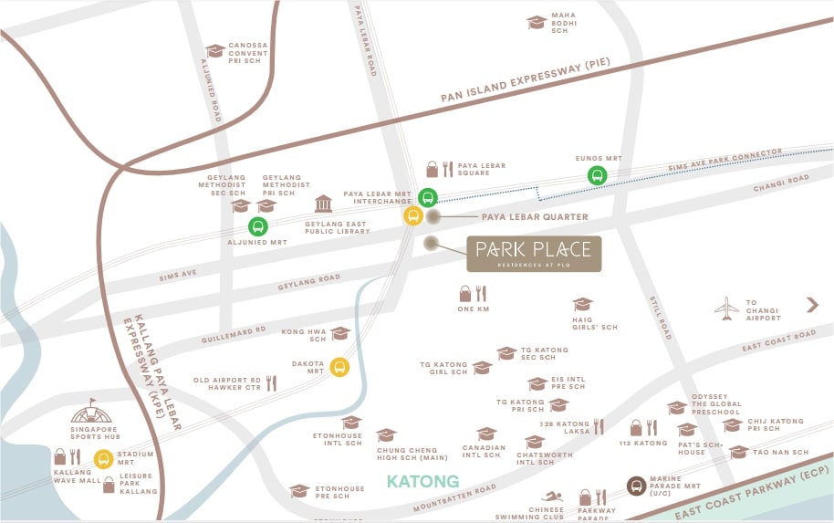 Park Place Residences Map