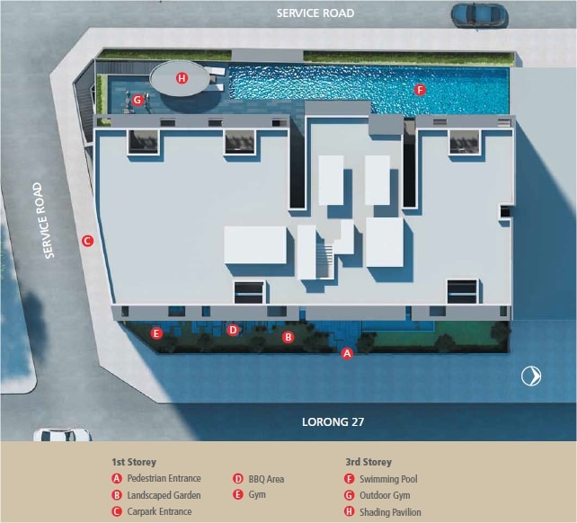 The Centren Site Plan