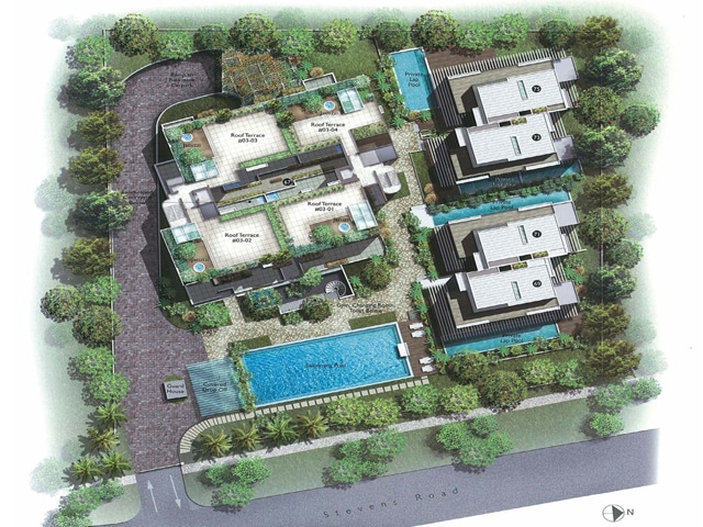 White House Residences Site Plan