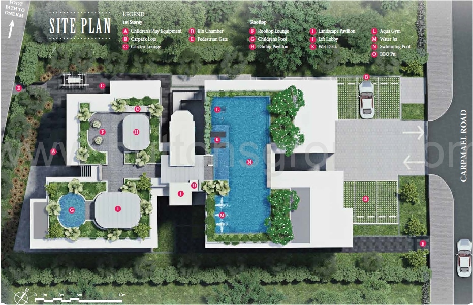 Carpmael Thirty-Eight Site Plan
