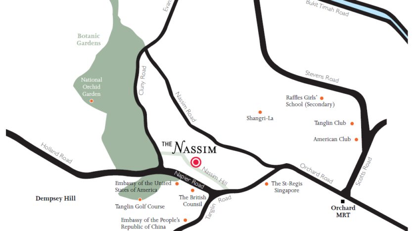 The Nassim Location