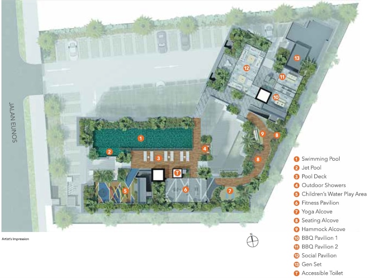 The Navian Site Plan