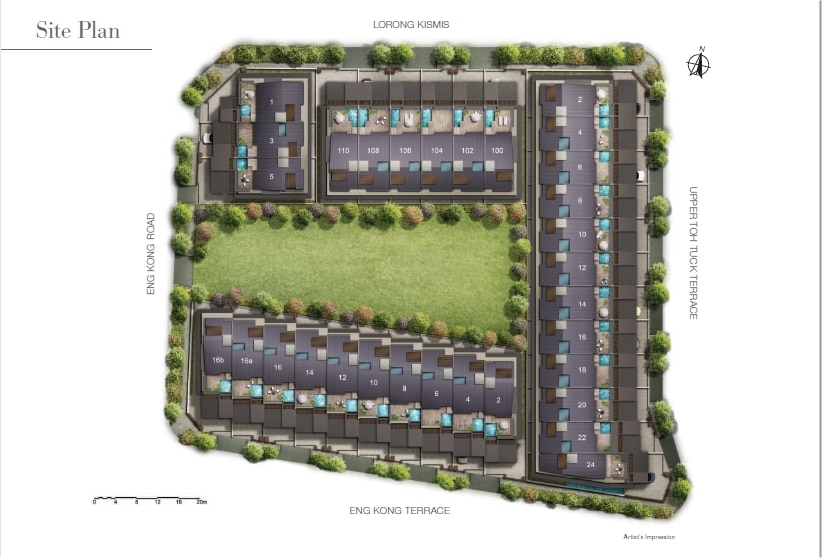Kismis Residences SitePlan