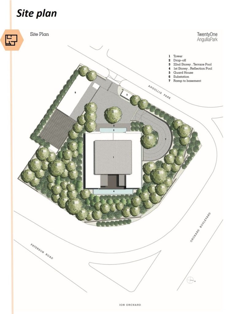 TwentyOne Angullia Site Plan 1