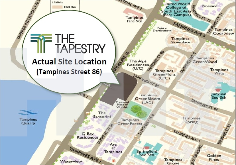 The Tapestry Location