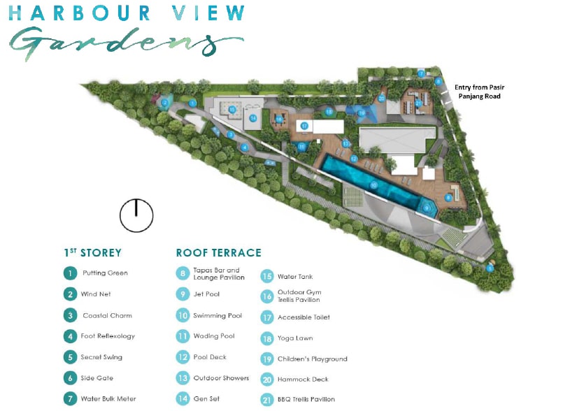 Harbour View Gardens 港景园 Site Plan 1
