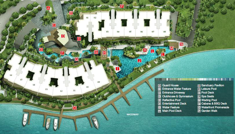 Turquoise 翠珀湾 Site plan