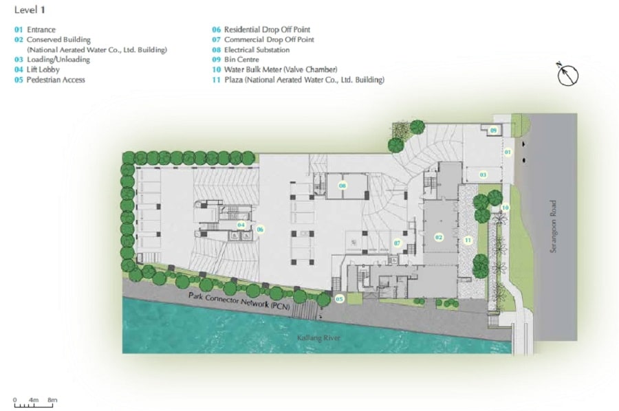 Jui Residences Site Plan