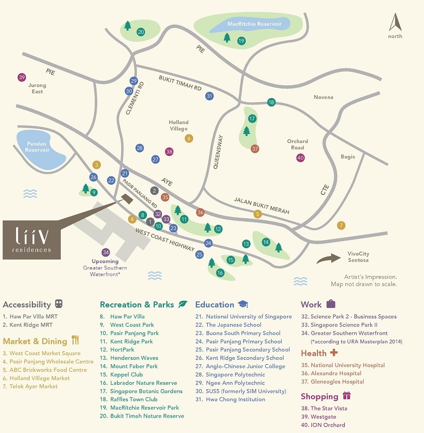 LiiV Residences Location