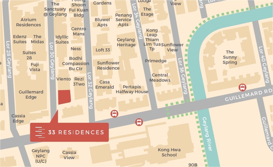 33 Residences Location