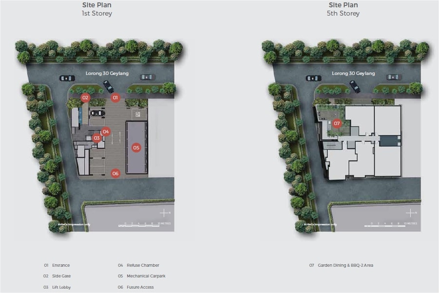 33 Residences Site Plan