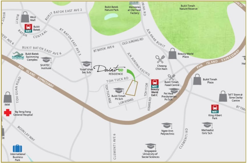 Daintree Residence Location