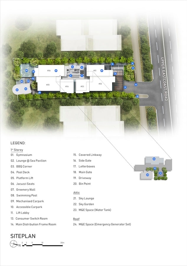 Sea Pavilion Siteplan