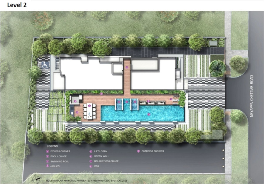 The Addition Site Plan 2