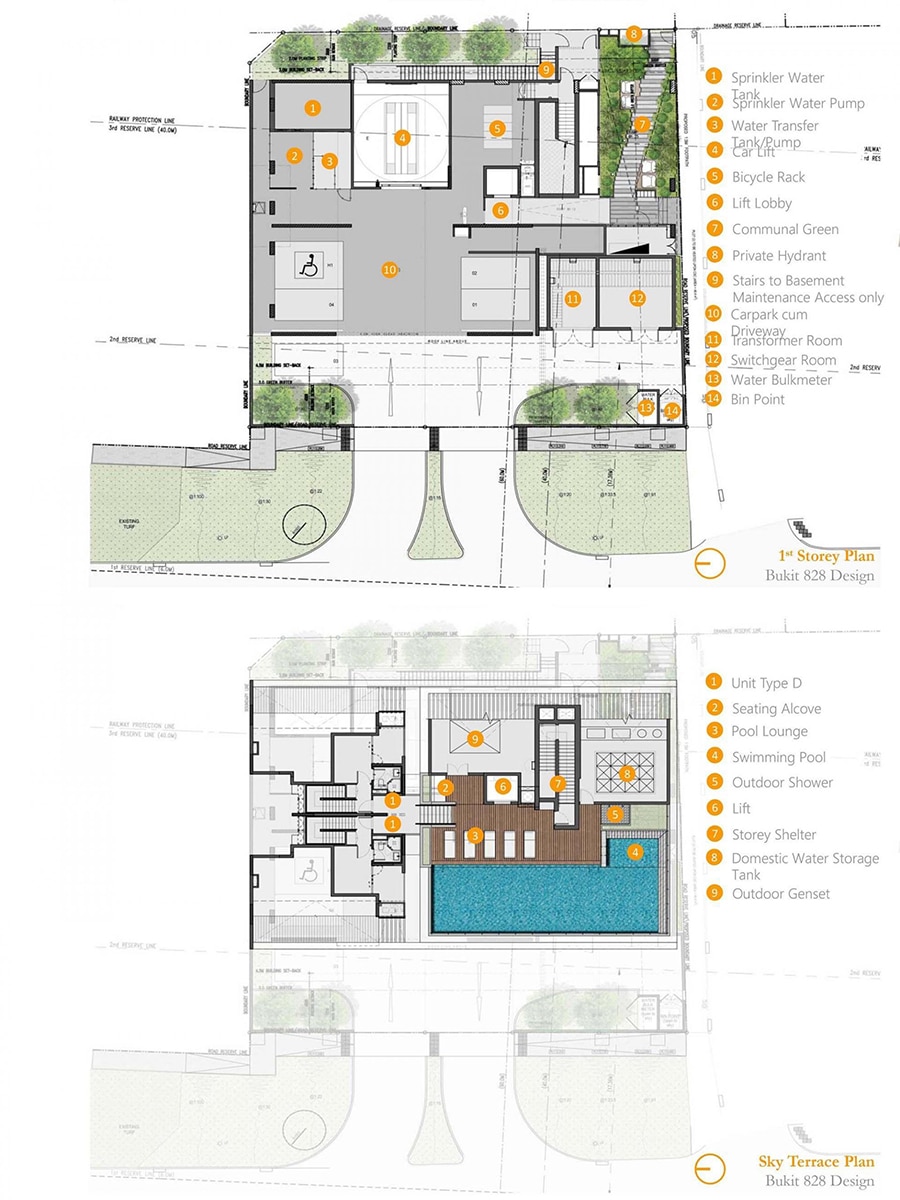 Bukit 828 Site Plan