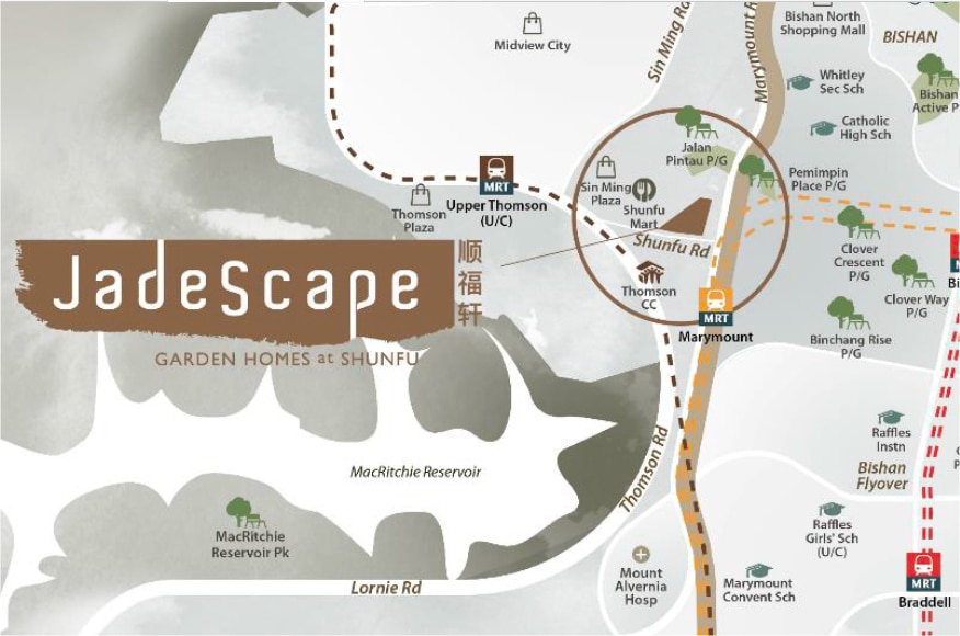 JadeScape Location Map