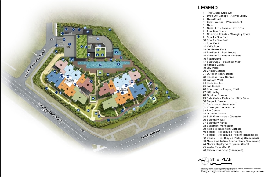 Mayfair Modern Site Plan