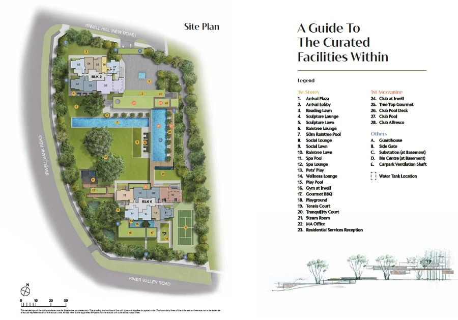 Irwell Hill Residences Site Plan 1