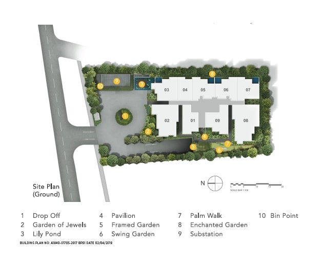 Jervois Prive Site Plan