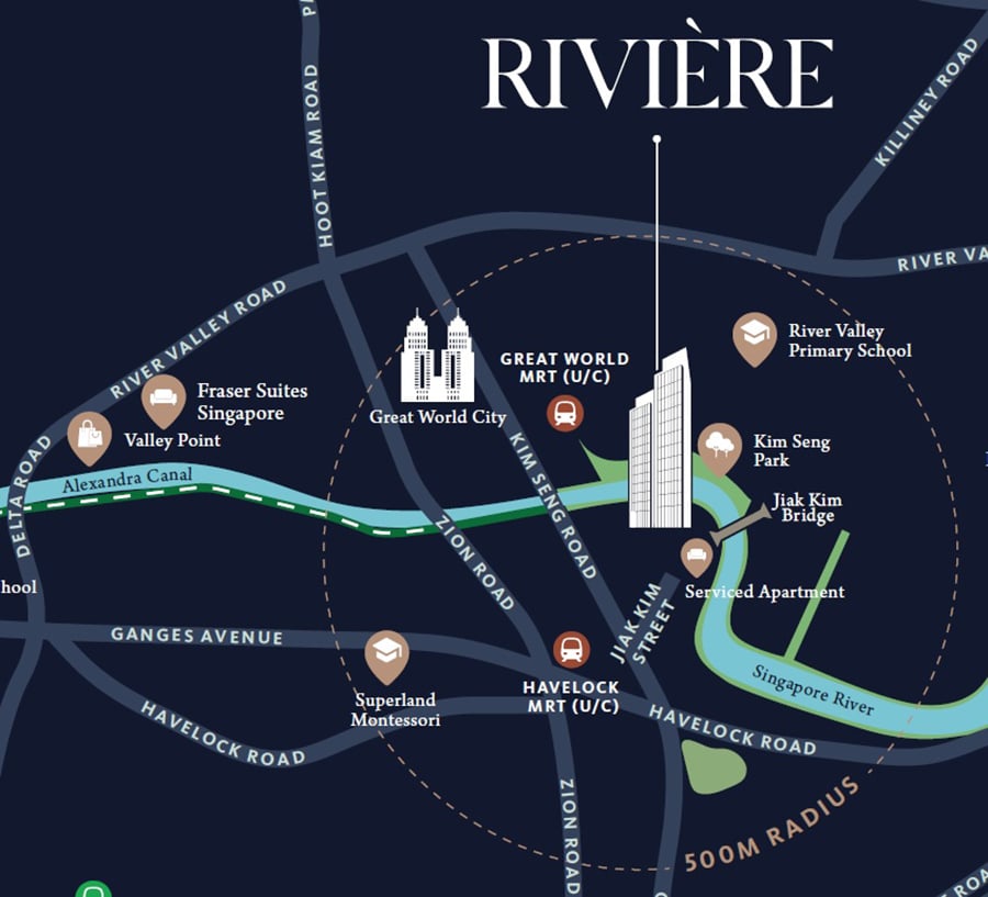 Riviere Map