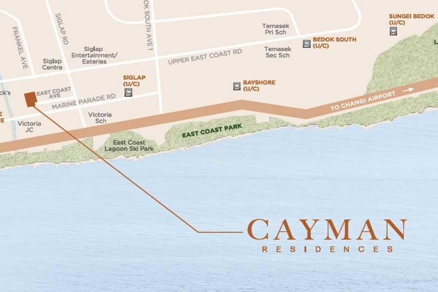 Cayman Residences Location Map