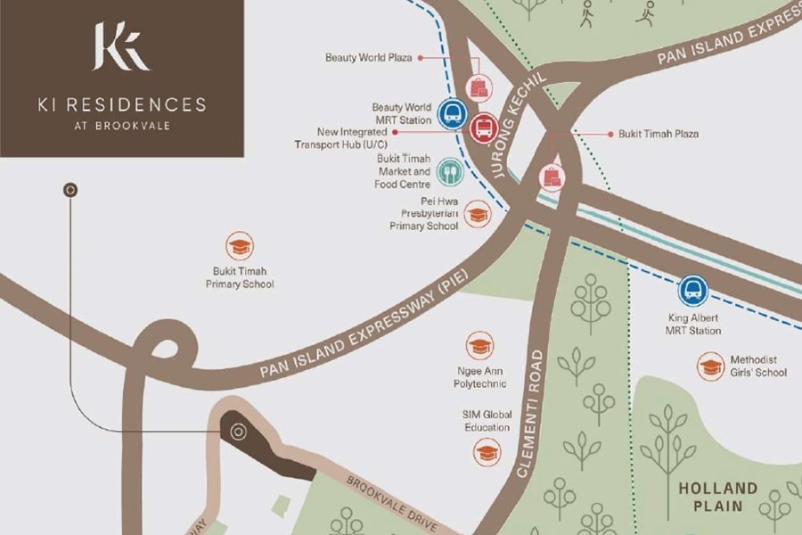 Ki Residences Location Map